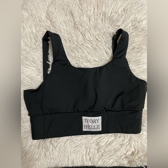 Ivory Belle Everyday Bra and shorts Black set - Picture 5 of 6